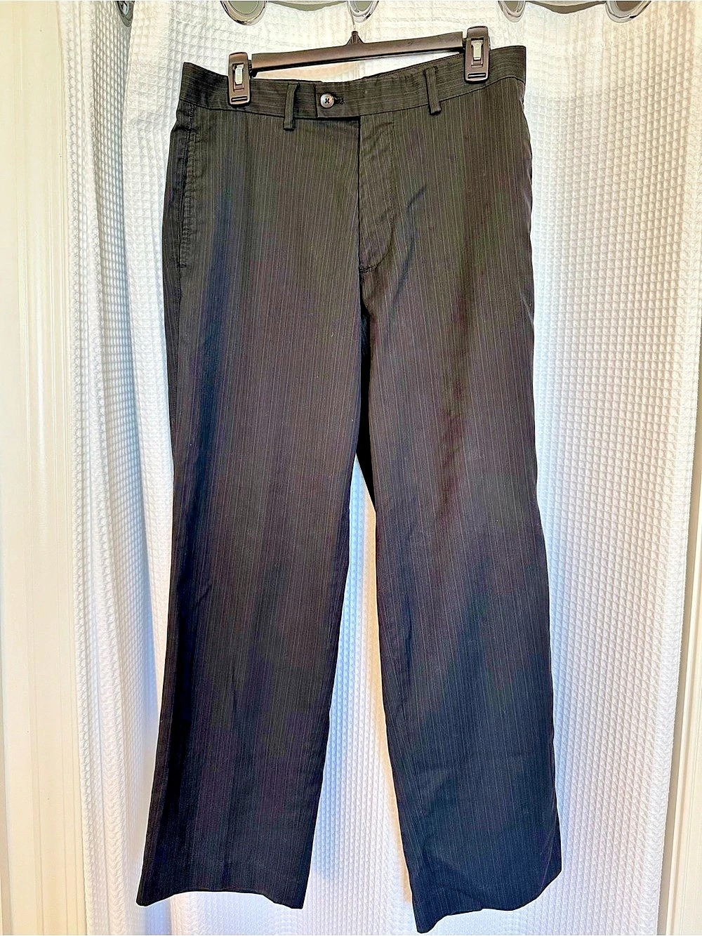 Men's Pinstripe Dress Pants